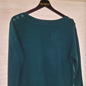 Draper's and Damon's Teal Sweater